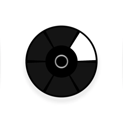 Radial's app icon, light.